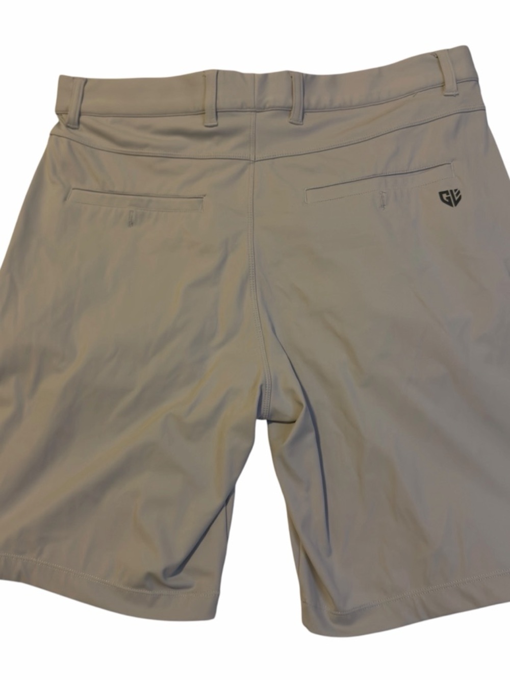 GV Performance Men’s Athletic Shorts — Light Khaki (001)